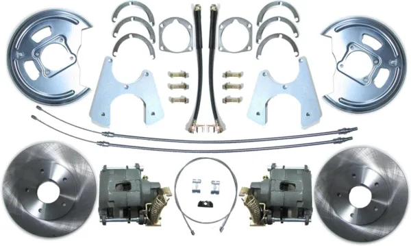The Right Stuff FSCRD01 Rear Disc Conversion (Non C-Clip GM, E-Brake Cables Incl.)