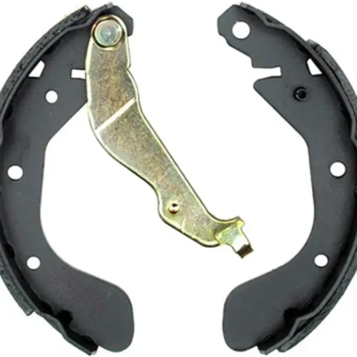 ACDelco Silver 14814B Bonded Rear Drum Brake Shoe Set with Lever