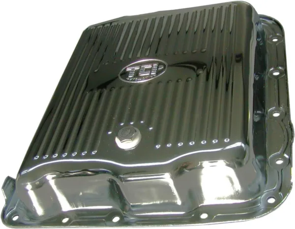 TCI 378011 GM 700R4/4L60/65E Chrome-Plated Pan (Stock Depth)