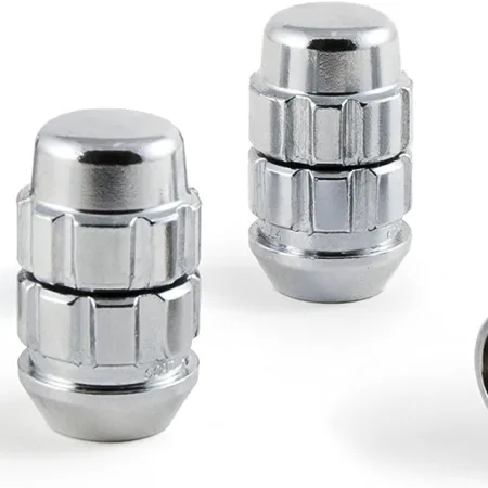 Gorilla Automotive 71631XB5 12mm x 1.50 Thread Size Chrome Finish Acorn X2 Wheel Lock, (Pack of 5)