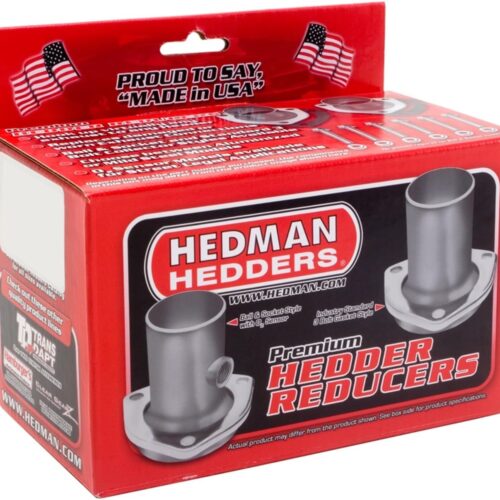 HEDMAN Street – 2-1/2″ COLLECTOR TO 2-1/2″ EXHAUST REDUCER BALL & SOCKET ALUMINIZED (21145)