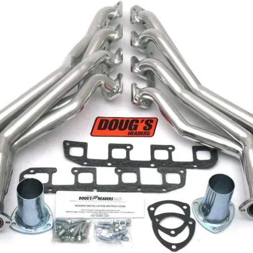 Doug’s Headers D4477 1-5/8″ 4-Tube Full Length Metallic Ceramic Coated Exhaust Header for Molar R/T 5.7 Hemi 68-74