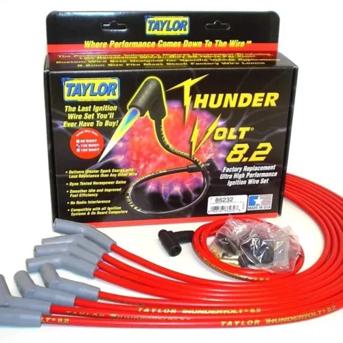 Taylor Cable 86232 Thundervolt 8.2 race fit 8 cyl red