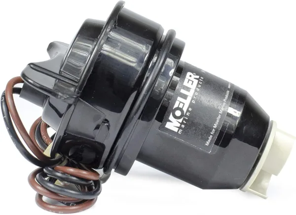 Moeller Marine 053020-10, Replacement Cartridges for Bilge Pump and Aerators, 500 GPH, 3/4" Hose, 12V, 2.5A, 5A Fuse