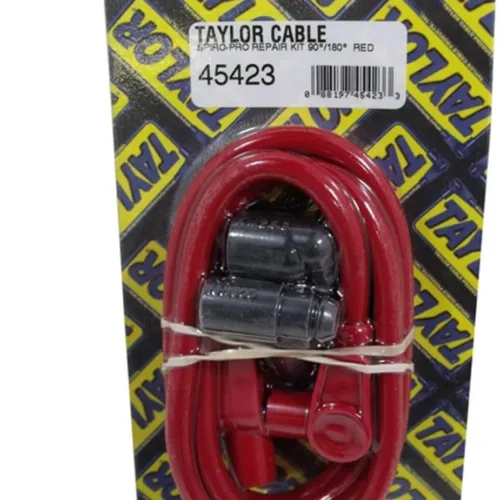 TAYLOR CABLE Spiro-Pro Spiro-Wound Core Spark Plug Repair Kit Red 8mm