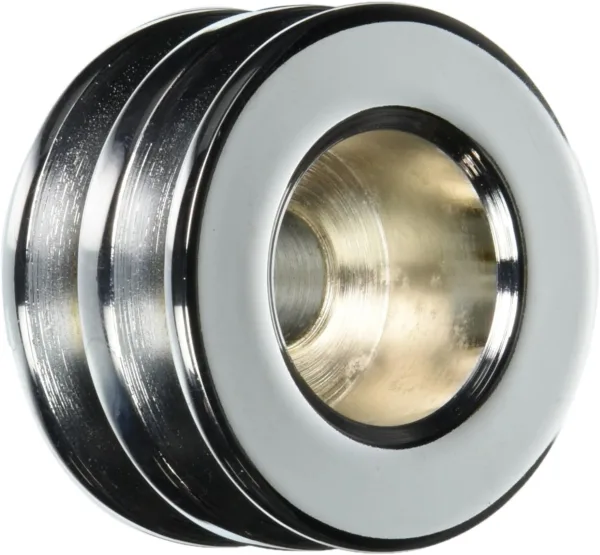 Powermaster 112 Chrome Double V-Belt Pulley