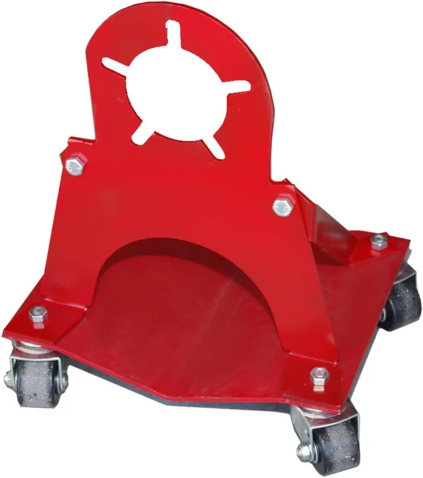 Merrick Machine M998074 12" Auto Dolly Roll Around, Set of 2 (5 Hole) - Image 3