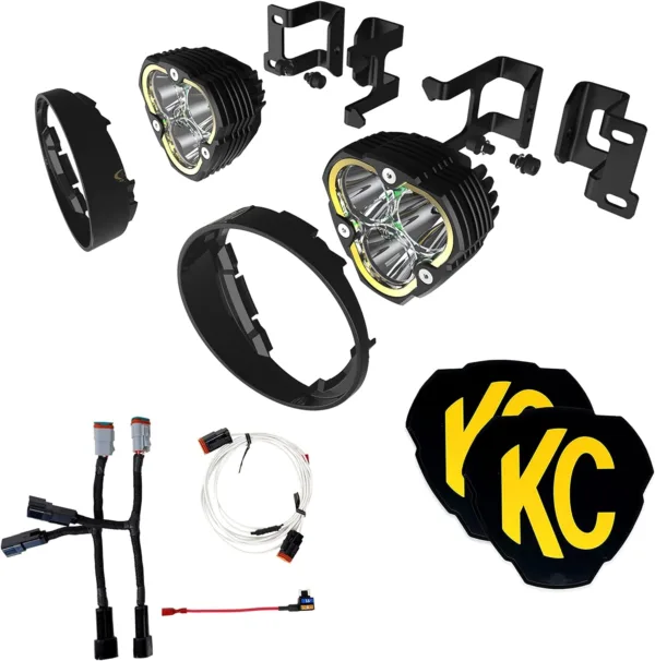 KC HiLiTES 97152 Toyota FLEX ERA® 3 Fog Pocket Kits - Off-Road Lights - Spot