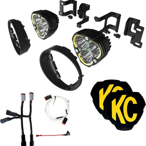 KC HiLiTES 97152 Toyota FLEX ERA® 3 Fog Pocket Kits – Off-Road Lights – Spot