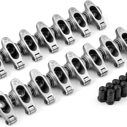 Speedmaster PCE261.1076.01 Fits Ford SB 289 302 351 Windsor 1.60 7/16″ Stainless Steel Roller Rocker Arm Set