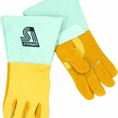 Steiner 8500-L Premium Welding Gloves, Saddle Elk skin, Nomex Lined Back, Large