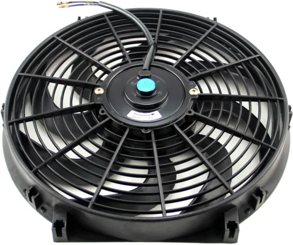 PCE by Speedmaster PCE185.1008 14" Reversable 12V 'S' Blade Radiator Electric Thermo Fan