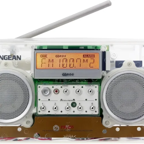 CLEAR AM/FM-RBDS PORTABLE RADIO