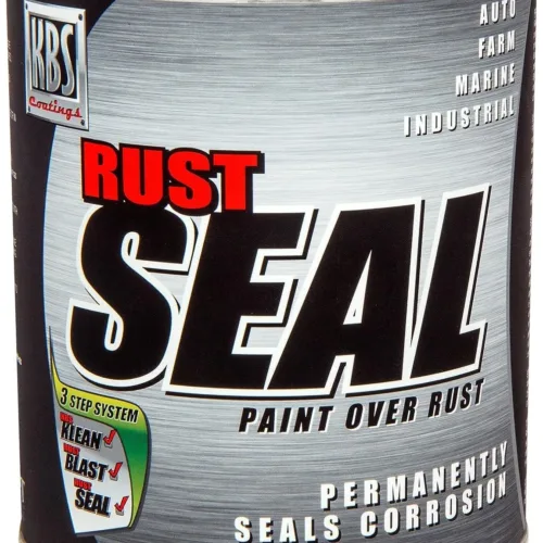 KBS RustSeal – Satin Black – Gallon – Stop Rust Paint