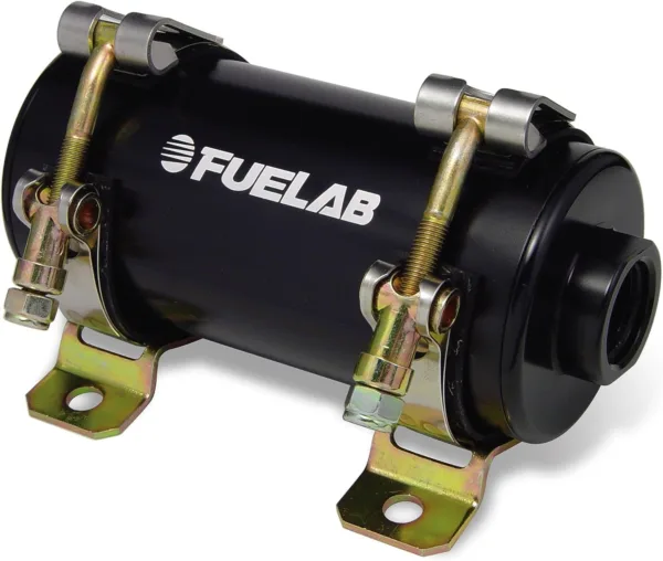Fuelab 40402-1 Reduced Size Black In-Line Fuel Pump