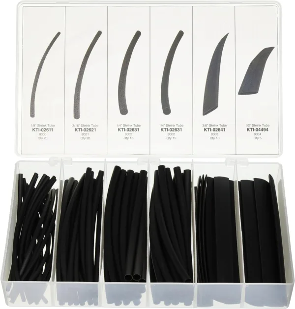 K Tool International KTI-00035 Shrink Tube Kit - 85 Piece