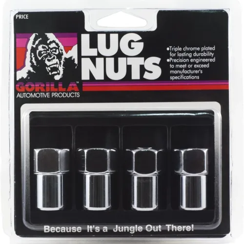 Gorilla Automotive 73087 Standard Mag Open End Lug Nuts (1/2″ Thread Size)