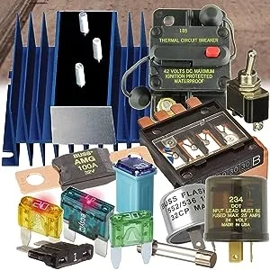 Bussmann Automotive Fuses Holders Taps Circuit Breakers Junction Blocks Toggle Switch Flashers Panel